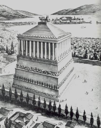 The Mausoleum of Halicarnassus one of the Seven Wonders of the Ancient World - photo 6