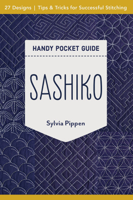 Sylvia Pippen Sashiko Handy Pocket Guide