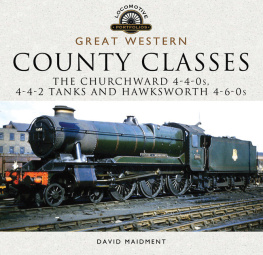 Maidment David - Great Western: County Classes