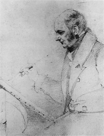 1 Daniel Maclise Constable painting c1831 Pencil sketch 15 x 115 cm - photo 3