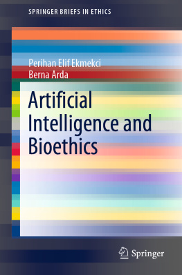 Perihan Elif Ekmekci Artificial Intelligence and Bioethics