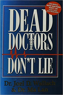 Joel Wallach Dead Doctors Dont Lie