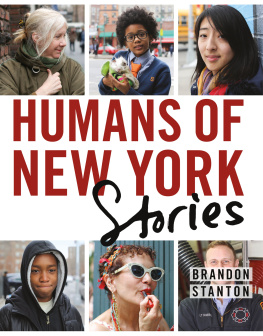 Brandon Stanton Humans of New York: Stories