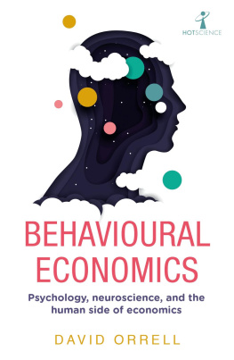 David Orrell Behavioural Economics