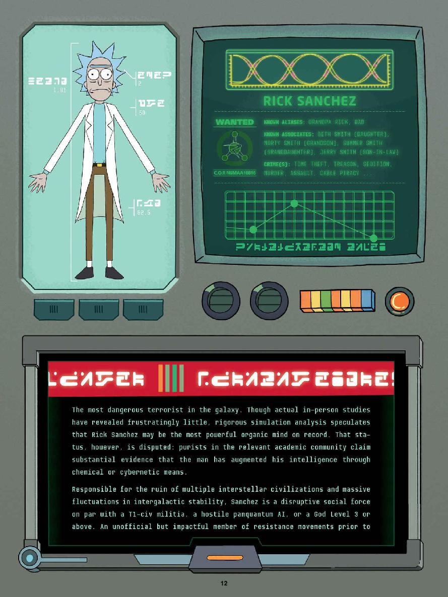 Rick and Morty Character Guide - photo 16
