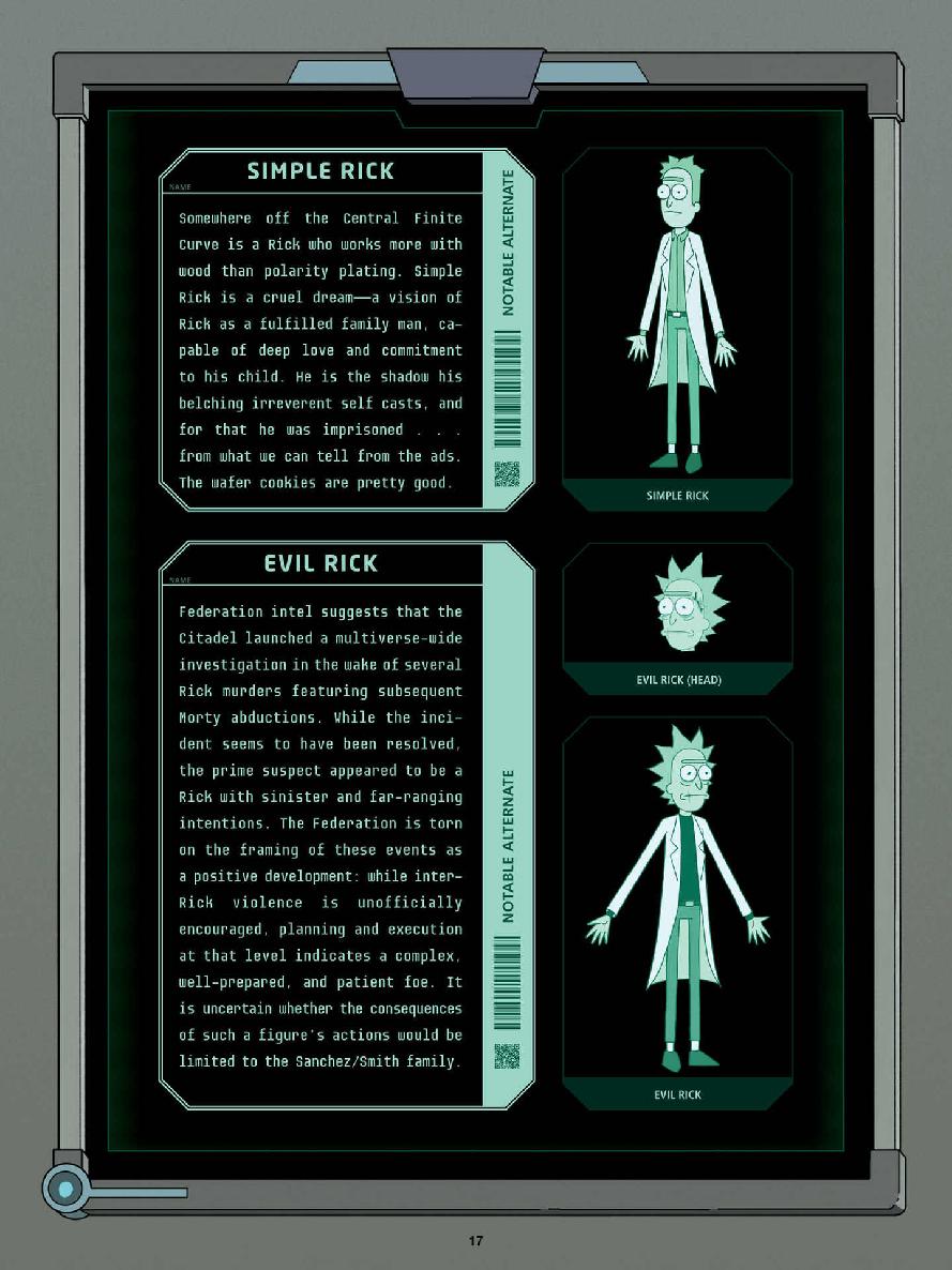 Rick and Morty Character Guide - photo 21