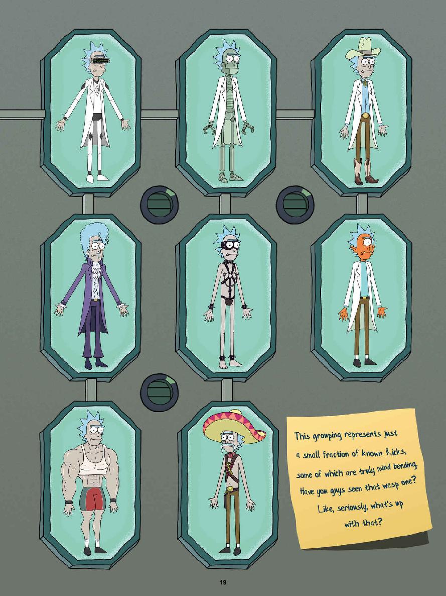 Rick and Morty Character Guide - photo 23