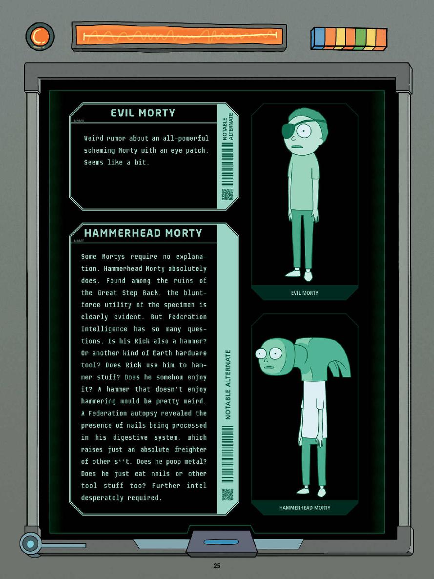 Rick and Morty Character Guide - photo 29