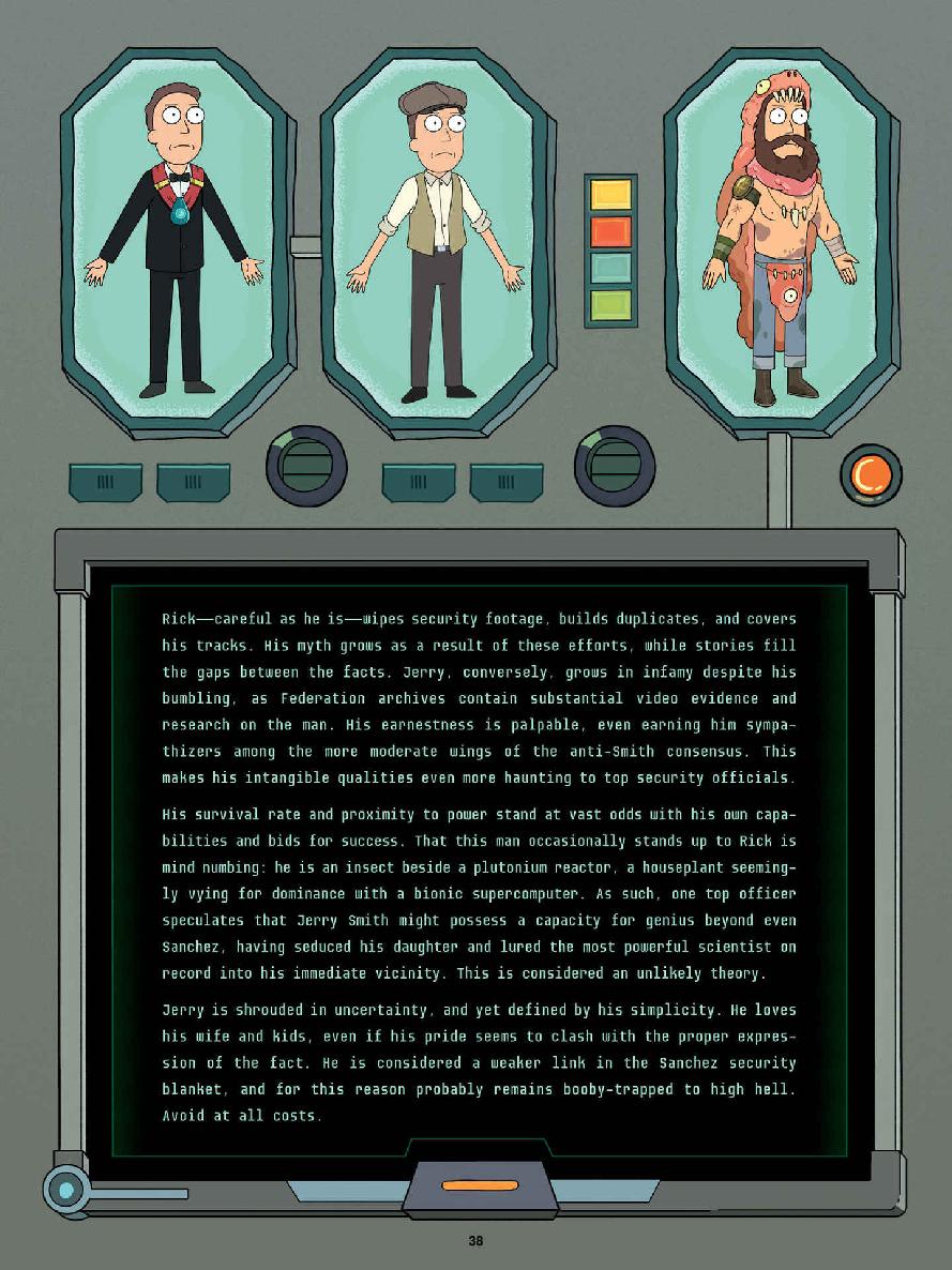 Rick and Morty Character Guide - photo 42
