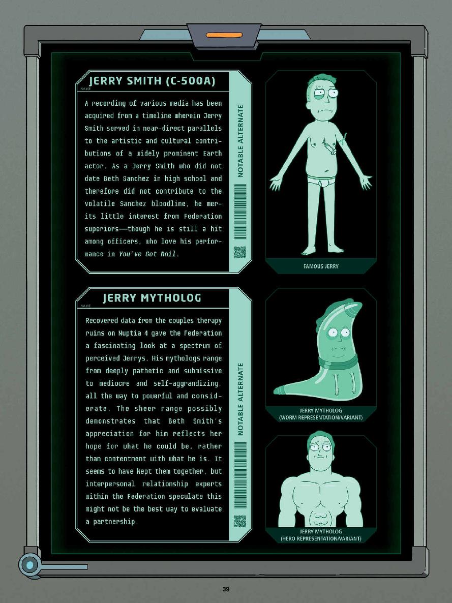 Rick and Morty Character Guide - photo 43
