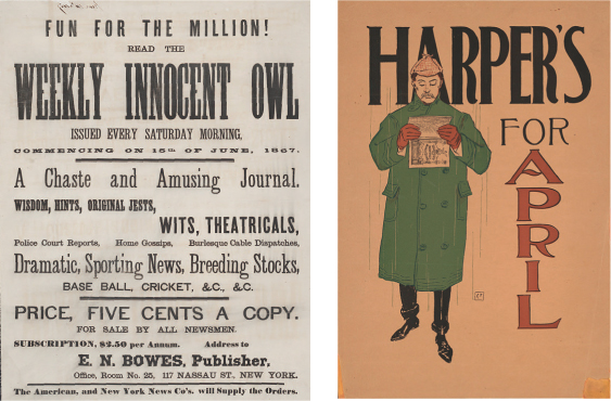 Posters regularly appeared to advertise American journals such as the debut of - photo 8