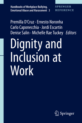 Premilla D’Cruz - Dignity and Inclusion at Work