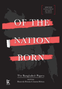 Hameeda Hossain - Of the Nation Born: The Bangladesh Papers