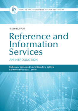 Linda C Smith Reference and Information Services: An Introduction