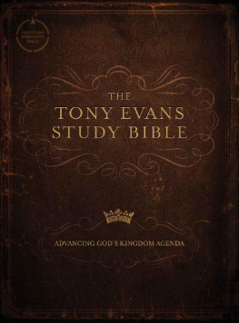 Tony Evans - The Tony Evans Study Bible