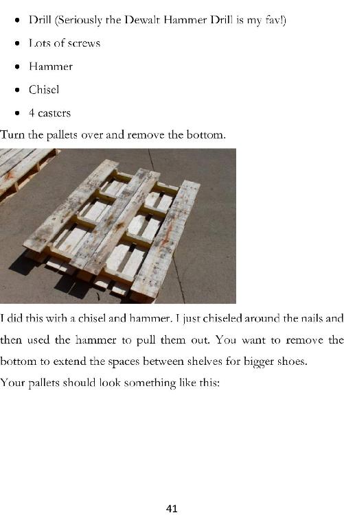 Woodworking DIY Ideas for Wooden Pallets Recycling Woodworking for Beginners - photo 42