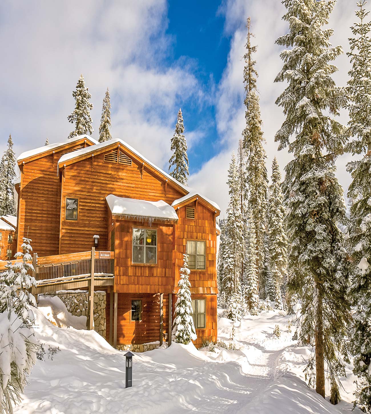 Wuksachi Lodge in winter stream fed by Sierra snowmelt The natural world - photo 9