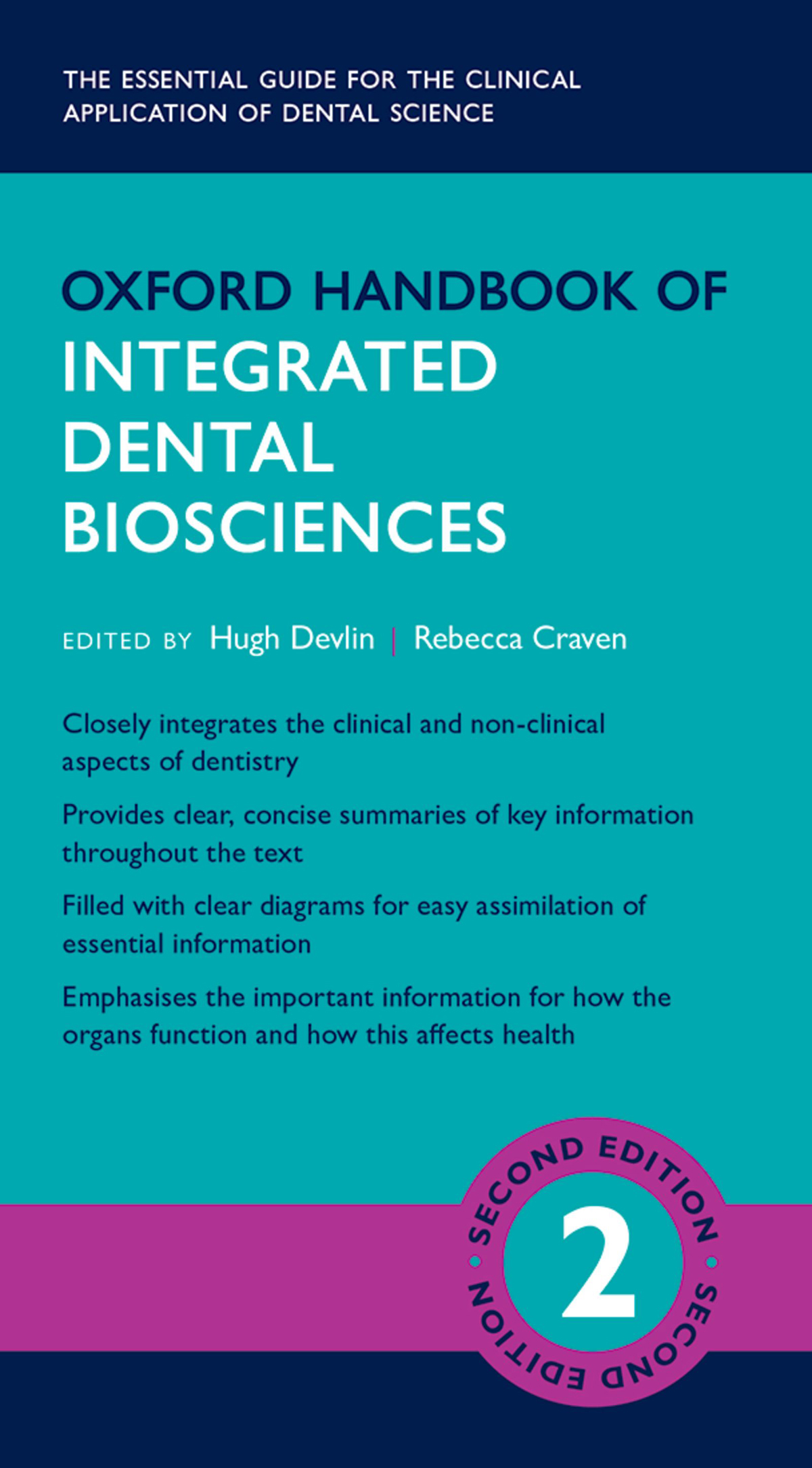 Oxford Medical Publications Oxford Handbook of Integrated Dental Biosciences - photo 1