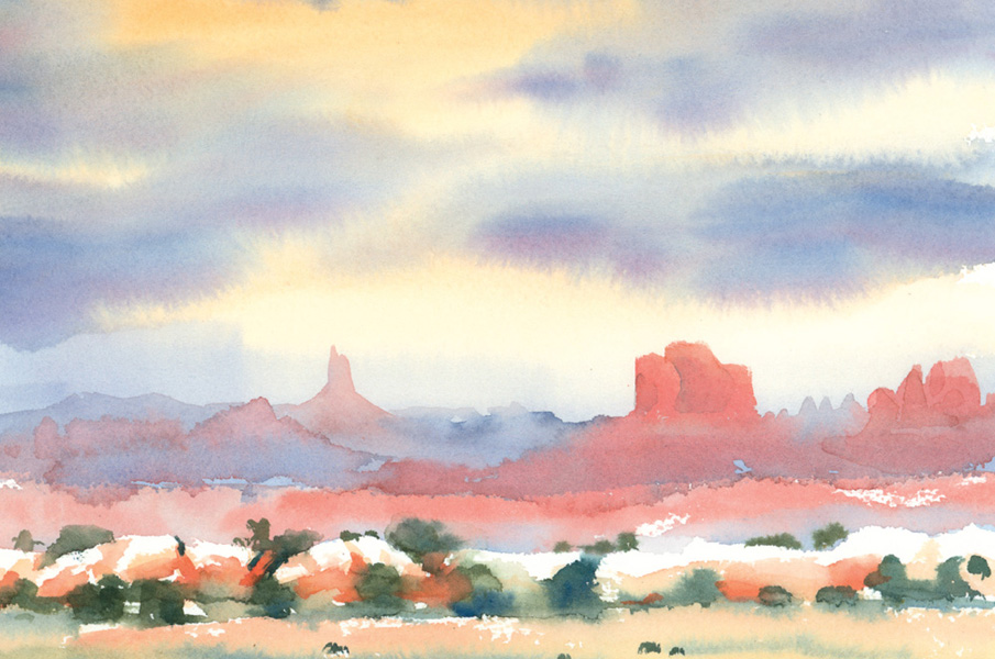 Learn Watercolour Landscapes Quickly - image 3