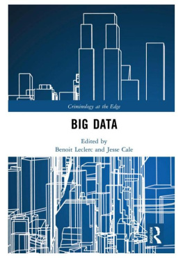 Benoit Leclerc (Editor) - Big Data