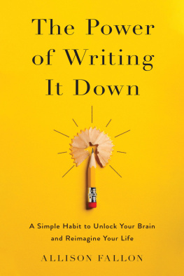 Allison Fallon - The Power of Writing It Down