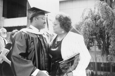 Raye at Davids graduation from George Washington University in 1996 She lived - photo 2