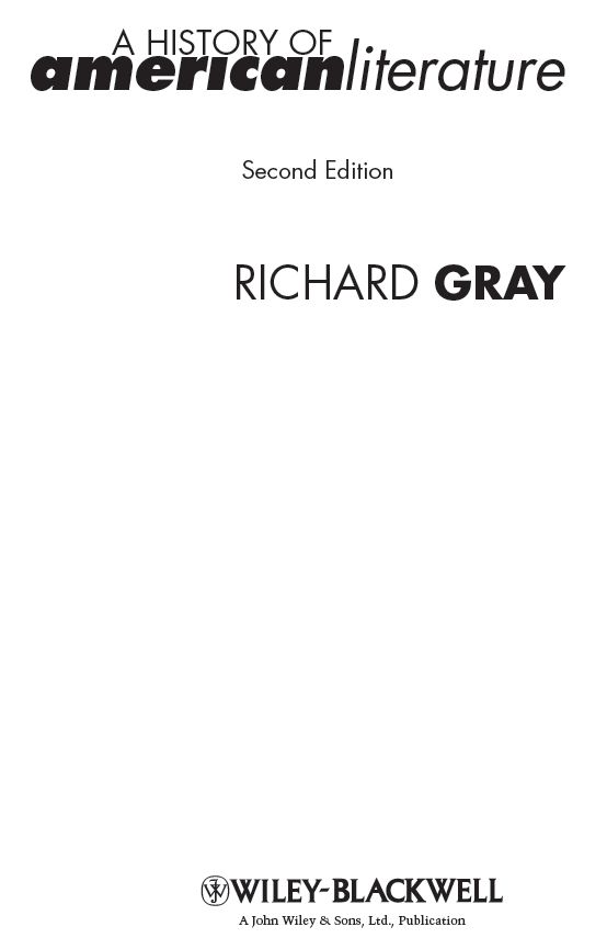 This edition first published 2012 2012 Richard Gray Edition history Blackwell - photo 2