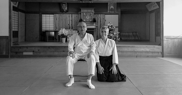 Motomichi Anno Sensei and the author at the Funada Dojo in Mie Kumano 26 - photo 3