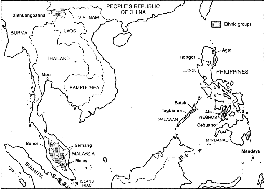 Location of groups discussed in this volume drawn by K Gillogly ETHNIC - photo 2