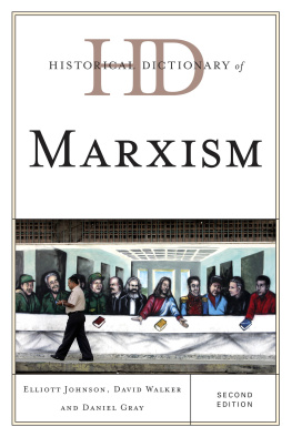 Walker Historical Dictionary of Marxism