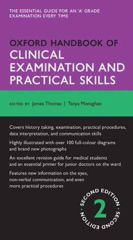 Thomas James - Oxford Handbook of Clinical Examination and Practical Skills