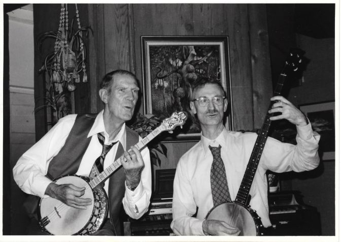 Eric Stathers and Dick Lazenby Brackendale Art Gallery Squamish BC 1979 - photo 1