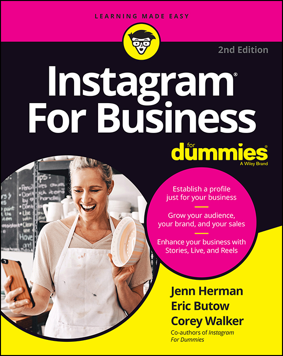 Instagram For Business For Dummies 2nd Edition Published by John Wiley - photo 1