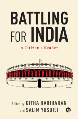 Githa Hariharan - Battling for India: A Citizen’s Reader