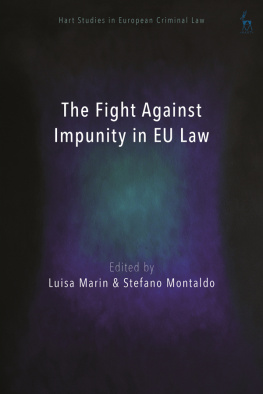 Luisa Marin - The Fight Against Impunity in EU Law