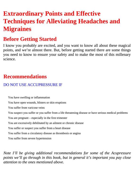 Massage Therapy You Can Effectively Use Acupressure Points To Treat Migraines and Headaches At Home - photo 23