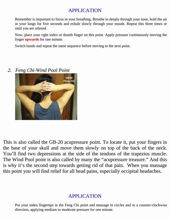 Massage Therapy You Can Effectively Use Acupressure Points To Treat Migraines and Headaches At Home - photo 27