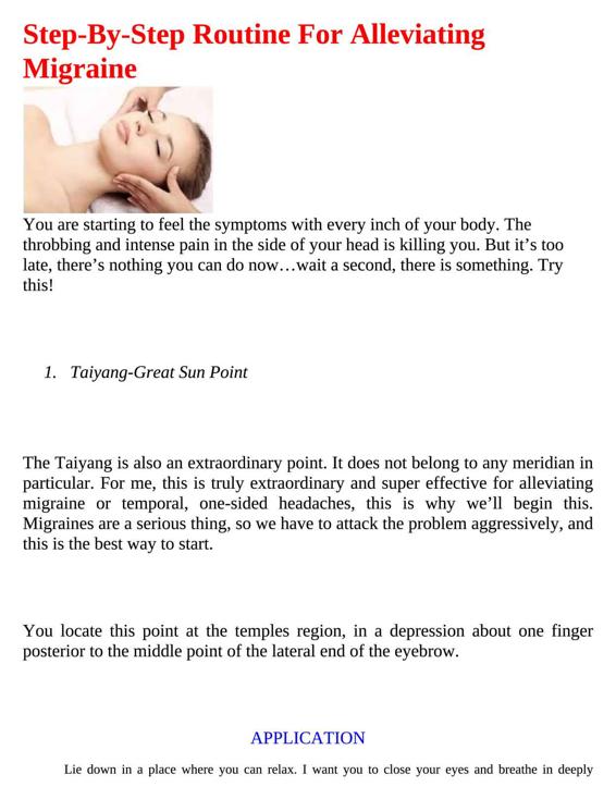 Massage Therapy You Can Effectively Use Acupressure Points To Treat Migraines and Headaches At Home - photo 34