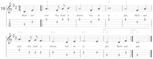 This is a classic melody that every uke player should know It has a pickup - photo 13