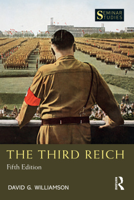 David G. Williamson The Third Reich