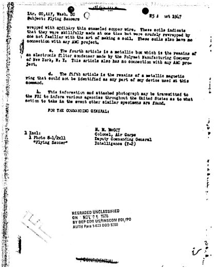 A two-page FBI document dated August 25 1947 relating to an event at an - photo 2