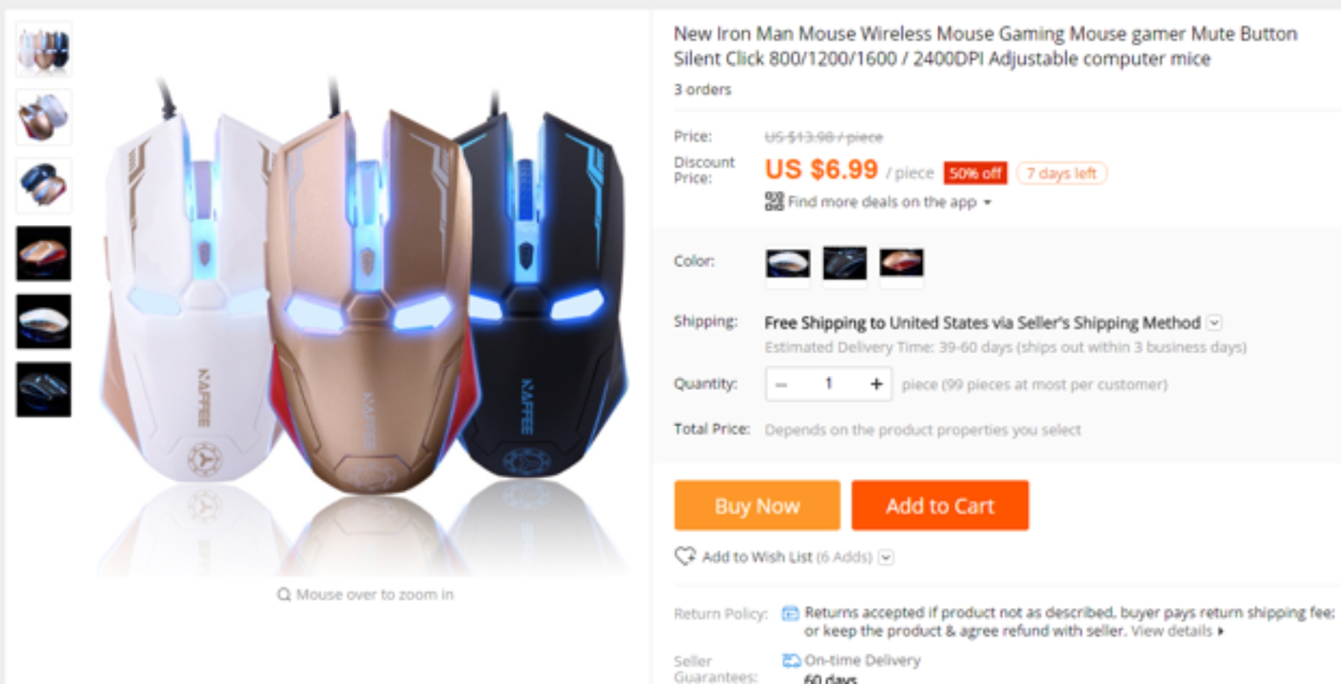 Let run through this iron man wireless mouse 1 Product must be 5 or less This - photo 6