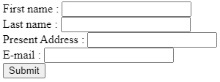 Specify where to send the form-data when a form is submitted HTML CODE - photo 2