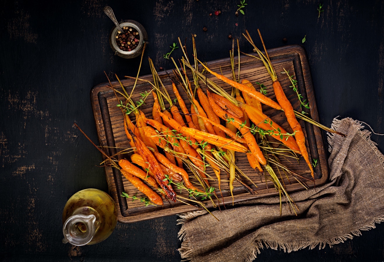 Roasted carrots are easy to make in a quick time They are a perfect midnight - photo 6