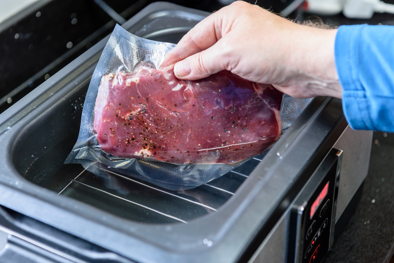 The whole point of sous vide cooking is to make sure that the food remains - photo 6