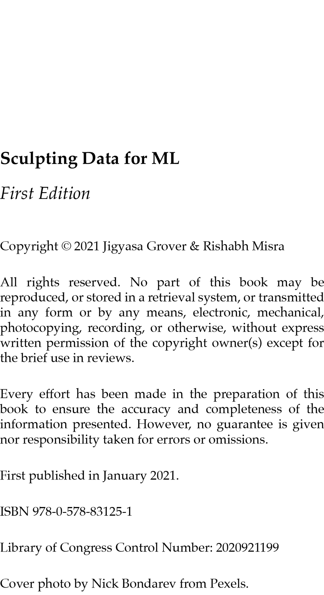 FOREWORD By Julian McAuley Many recent breakthroughs in Machine Learning - photo 2