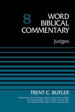 Trent C. Butler - Judges