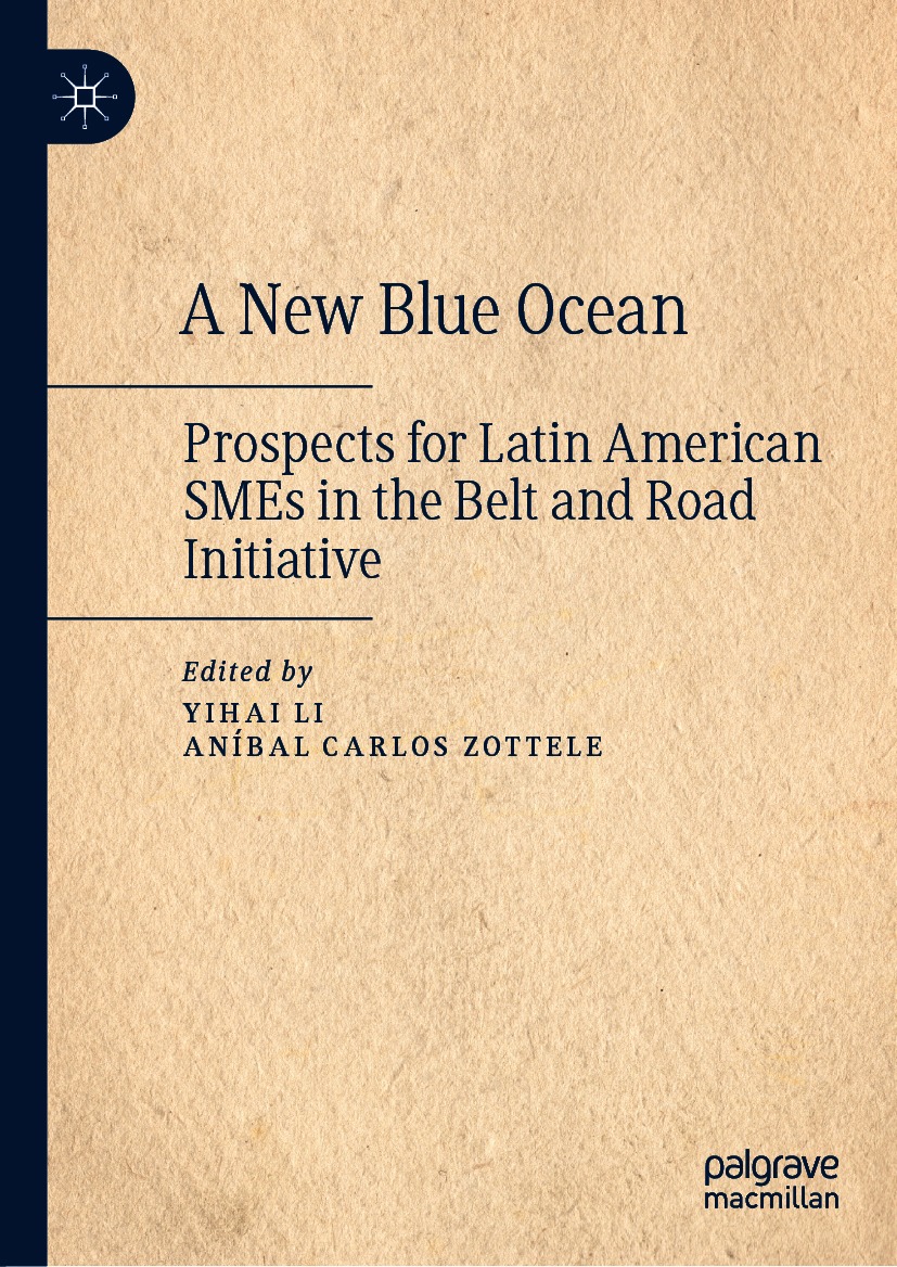 Book cover of A New Blue Ocean Editors Yihai Li and Anbal Carlos Zottele - photo 1