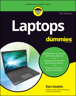 Dan Gookin - Laptops for Dummies: 7th Edition