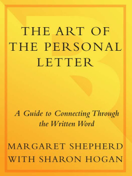 Margaret Shepherd The Art of the Personal Letter